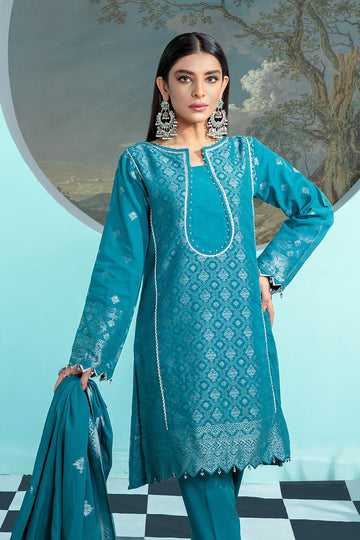 Bonanza Satrangi Urjs223p08 Green Bunai Jacquard 2022 Online Shopping